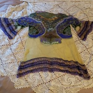 [DIR. SALE: FREE SHIPPING OR $0 IN BUNDLE] CAbi - Hippy/Boho Tunic